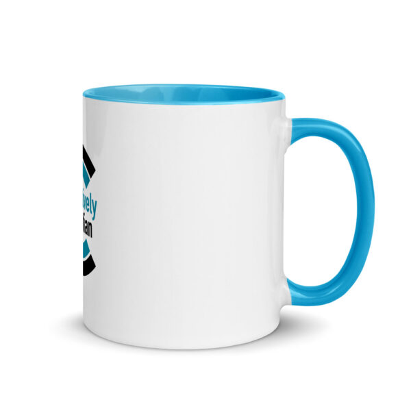 Creatively Christian Mug with Blue Inside - Image 2